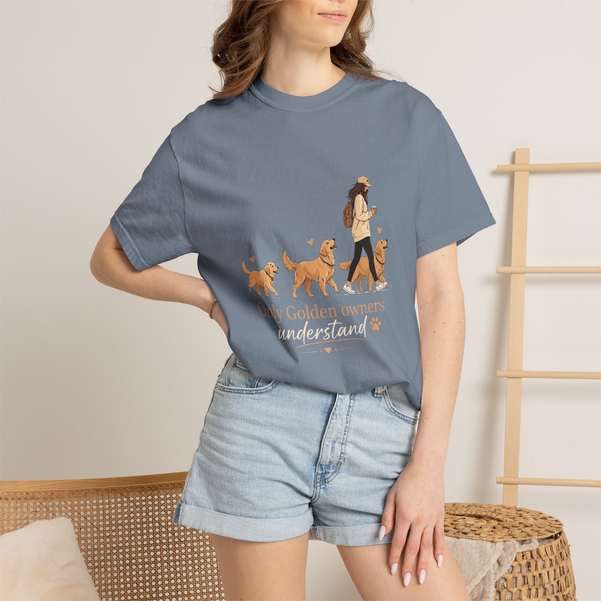 Golden Retriever Owner T-Shirt — "Only Golden Owners"