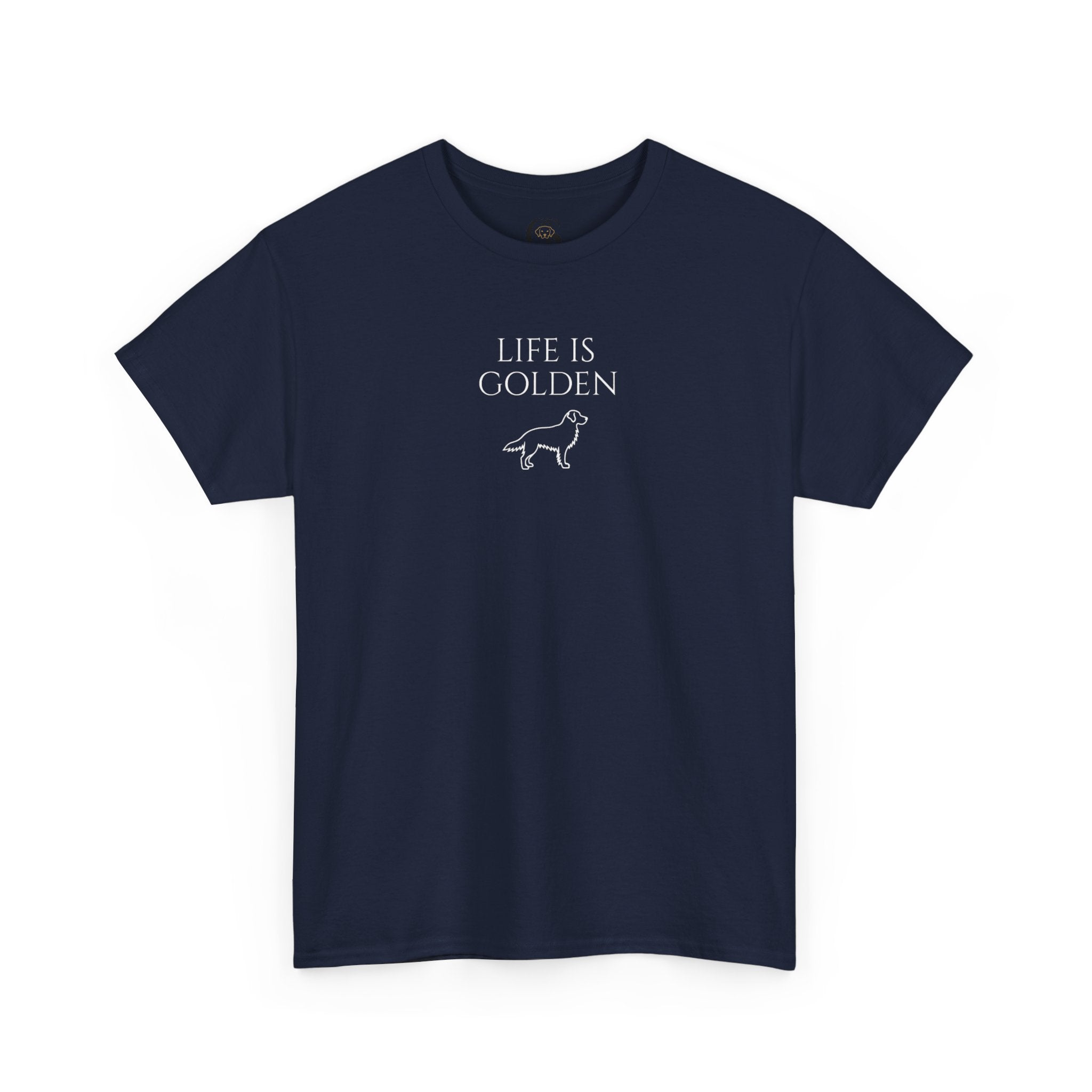 Life Is Golden Golden Retriever Tee