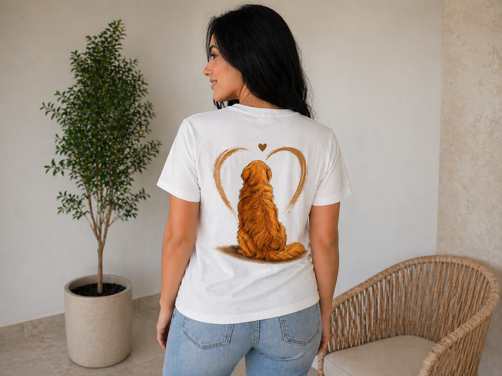 Golden Mom T-Shirt — Women's Golden Retriever Mom Tee
